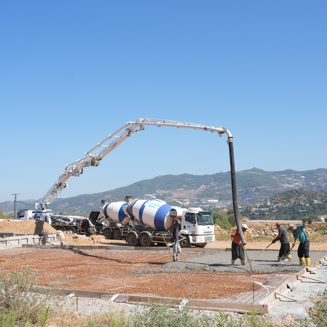 Alanya'da çok amaçlı yaşam alanı'nın temeli atıldı