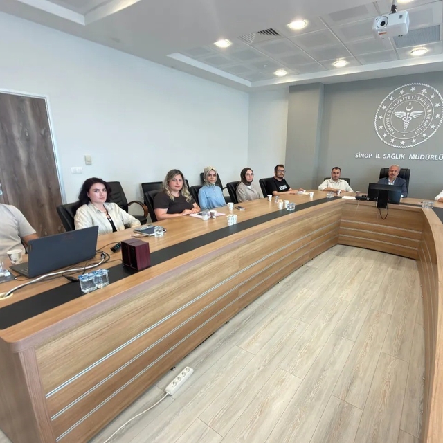 Sinop'ta sağlıklı hayat merkezi hizmetleri değerlendirildi