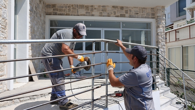 Saadet Canbaz Anaokulu'nda son dokunuşlar