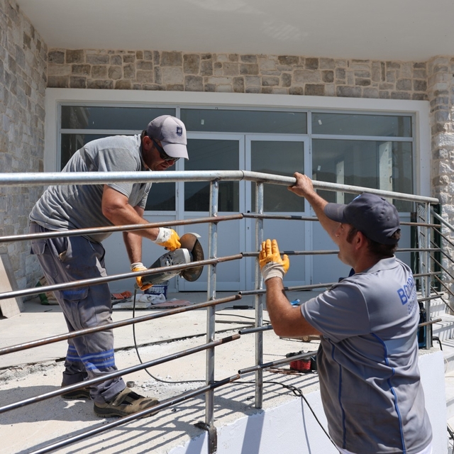 Saadet Canbaz Anaokulu'nda son dokunuşlar