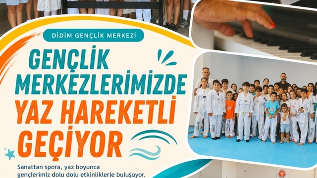 Didim Gençlik Merkezi'nden çocuklara etkinlik