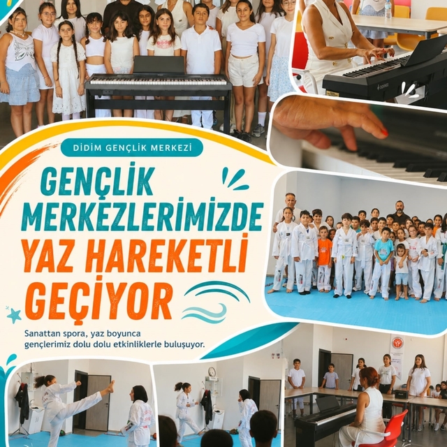 Didim Gençlik Merkezi'nden çocuklara etkinlik