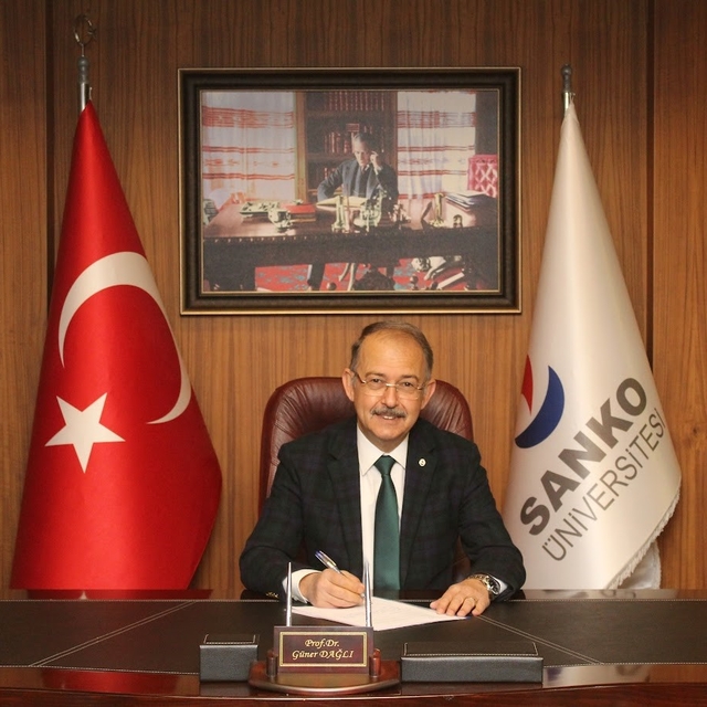 Prof. Dr. Güner Dağlı yeniden SANKO Üniversitesi rektörü olarak atandı