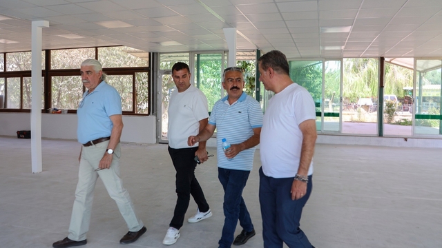 Efeler Belediyesi sosyal tesislerinde çalışmalar sürüyor