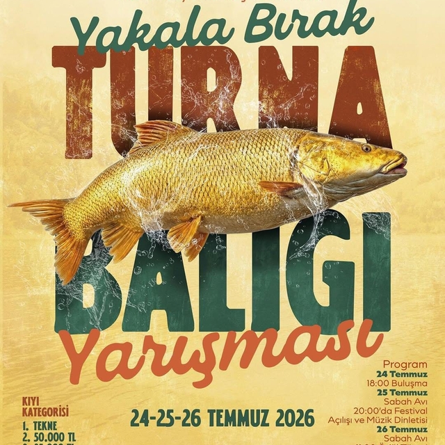 Ulusal Fırat Turna Balığı yarışması başlıyor