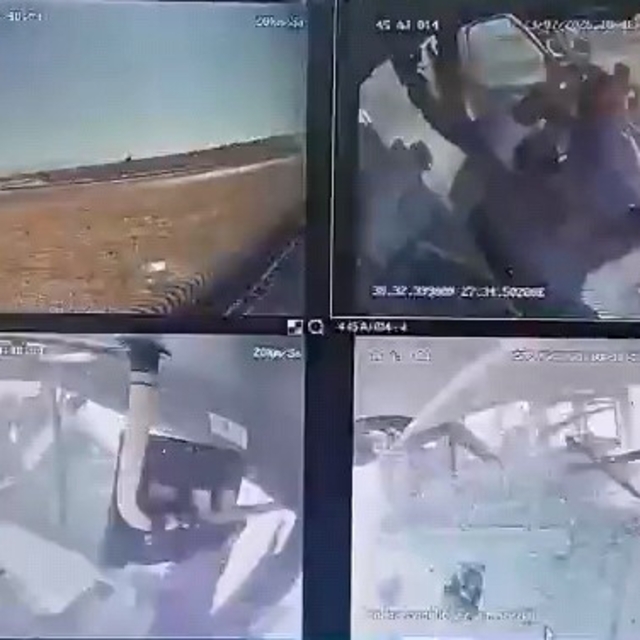 11 kişinin yaralandığı özel halk otobüsü kazasının görüntüleri ortaya çıktı