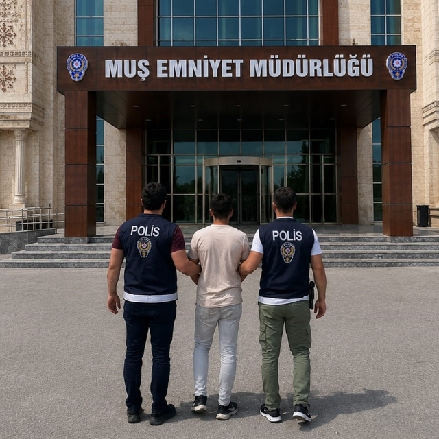 Muş'ta firari hükümlü yakalandı