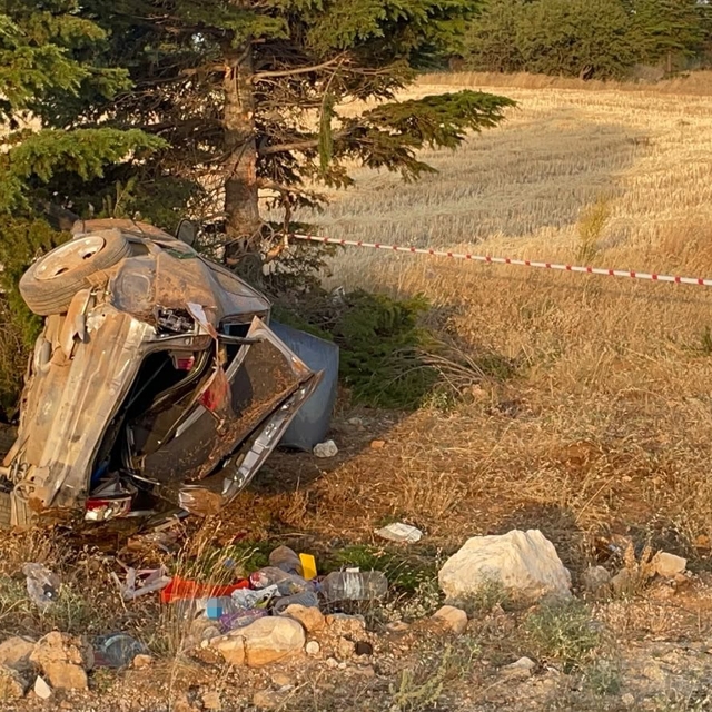 Karaman'da otomobil şarampole takla attı: 1 yaralı