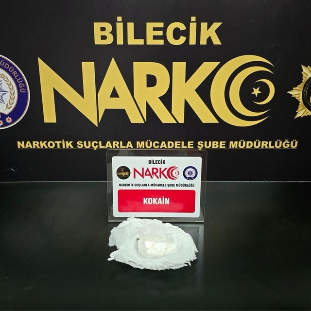 Bilecik'te uyuşturucu operasyonu: 1 gözaltı