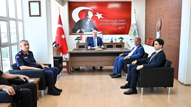 Denizli Valisi Köşger'den Beyağaç'a ziyaret