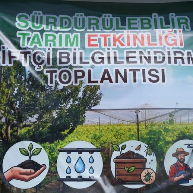 Sarıgöl'de sürdürülebilir tarım eğitimlerine yoğun ilgi