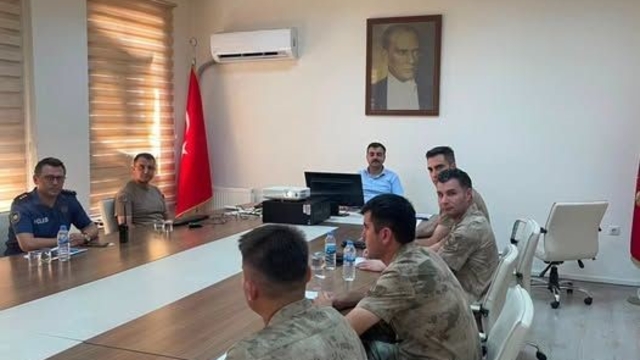Dicle'de asayiş toplantısı