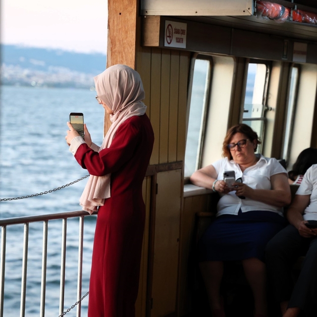 İzmit Körfezi'nde vapur keyfi
