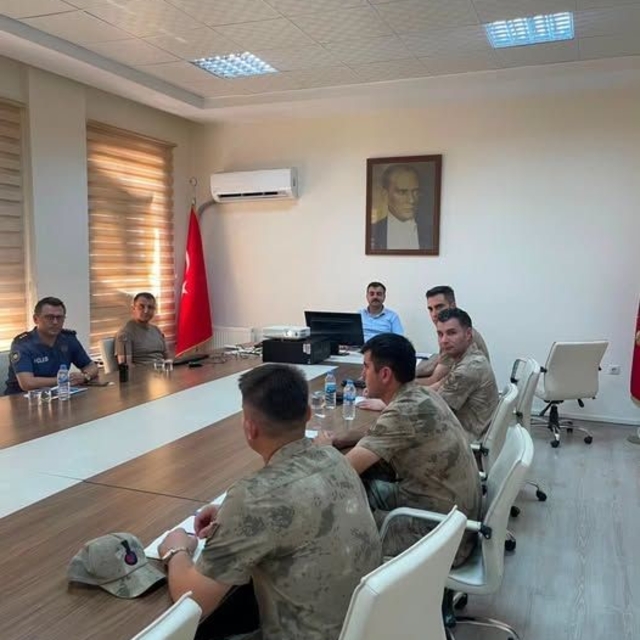 Dicle'de asayiş toplantısı