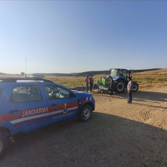 Jandarma, hasat öncesi yangına karşı sahada
