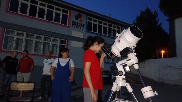 Bilim Demirci'de gökyüzü şöleni