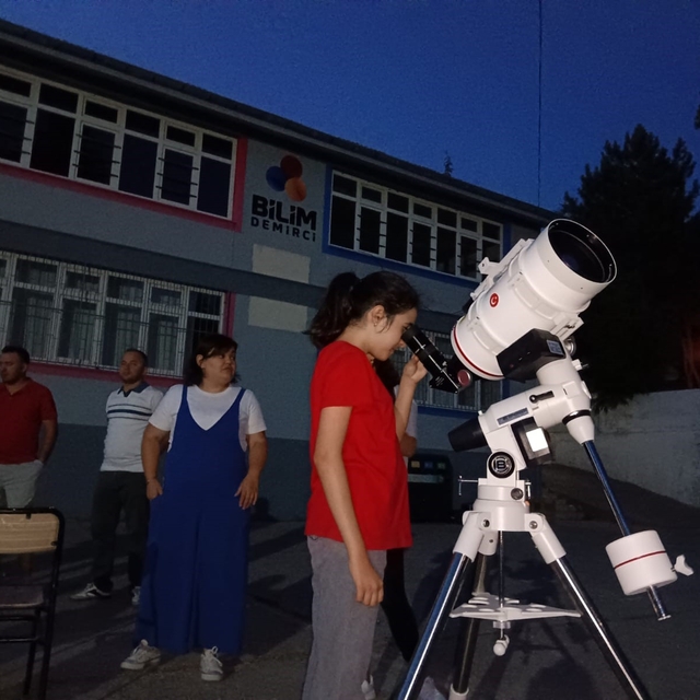 Bilim Demirci'de gökyüzü şöleni