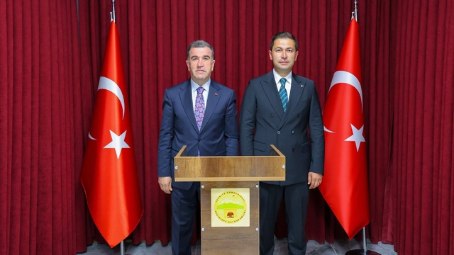 Vali Eldivan'dan Kaymakam Yıldırım'a hayırlı olsun ziyareti