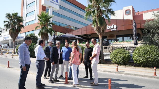 Rektör Kent, ADÜ Hastanesi'ndeki otopark çalışmalarını inceledi