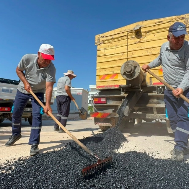 Adıyaman'da üstyapı çalışmaları sürüyor