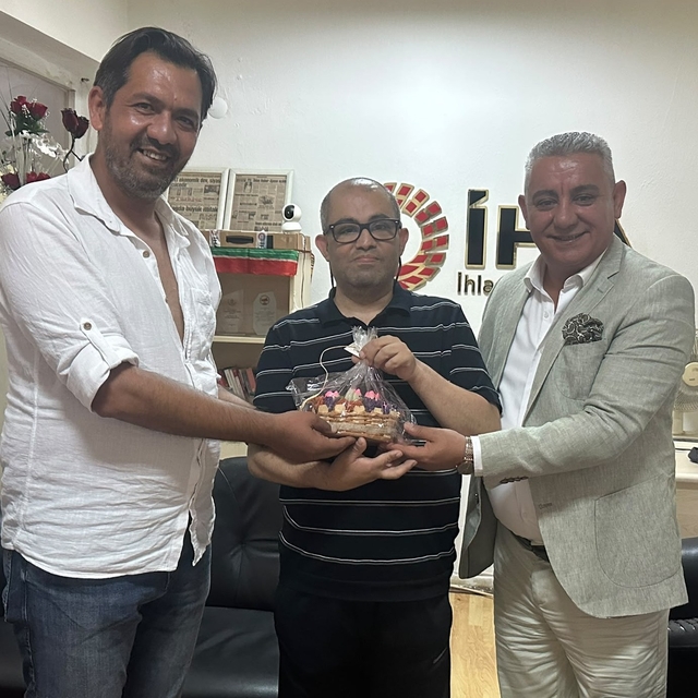 Kırşehir Beyazay Derneği'nden gazetecilere ziyareti