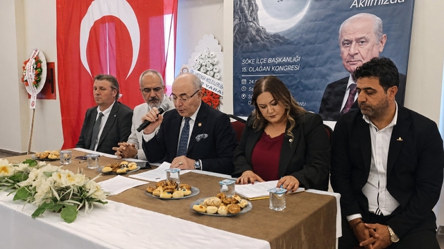 MHP Söke'de Onur Şahin dönemi başladı
