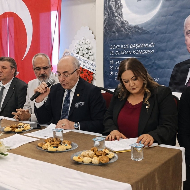 MHP Söke'de Onur Şahin dönemi başladı