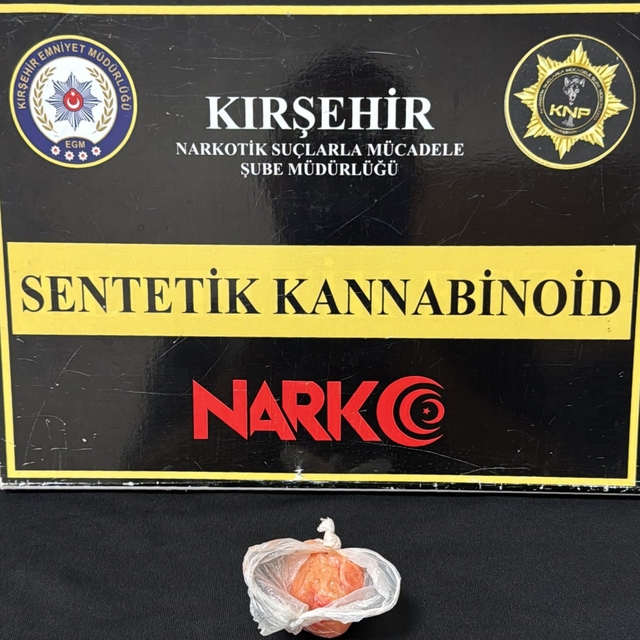 Kırşehir'de uyuşturucu operasyonunda 2 şüpheli tutuklandı