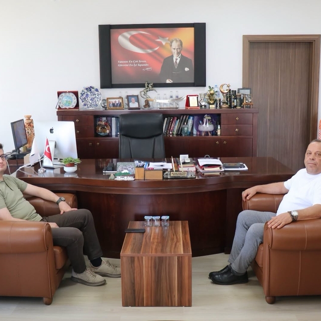 Başkan Özel, Kaymakam Sözen'i ağırladı
