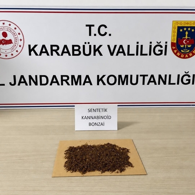 Karabük'te uyuşturucu operasyonu