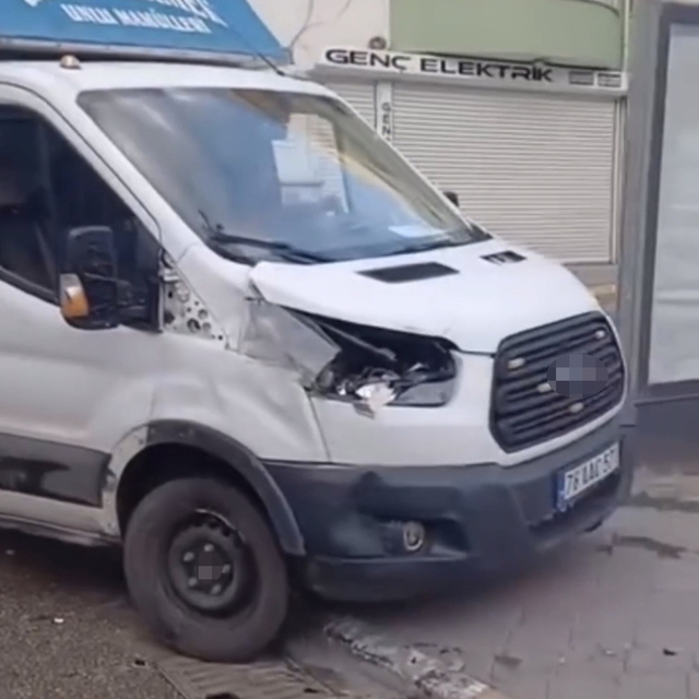 Iğdır'da maddi hasarlı kaza