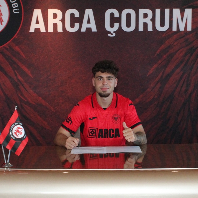 Çorum FK, Andrei Borza ile 4+1 yıllık sözleşme imzaladı