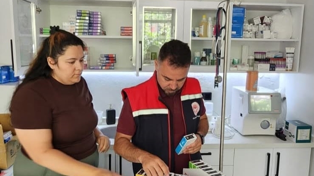 Söke'de veteriner muayenehanelerine denetim