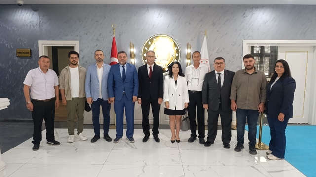 DÇGC Başsavcı Ünalan'a hayırlı olsun ziyareti