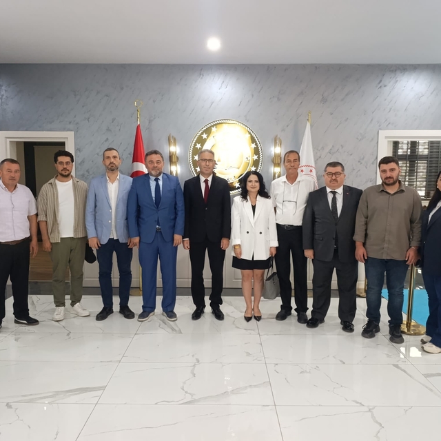 DÇGC Başsavcı Ünalan'a hayırlı olsun ziyareti