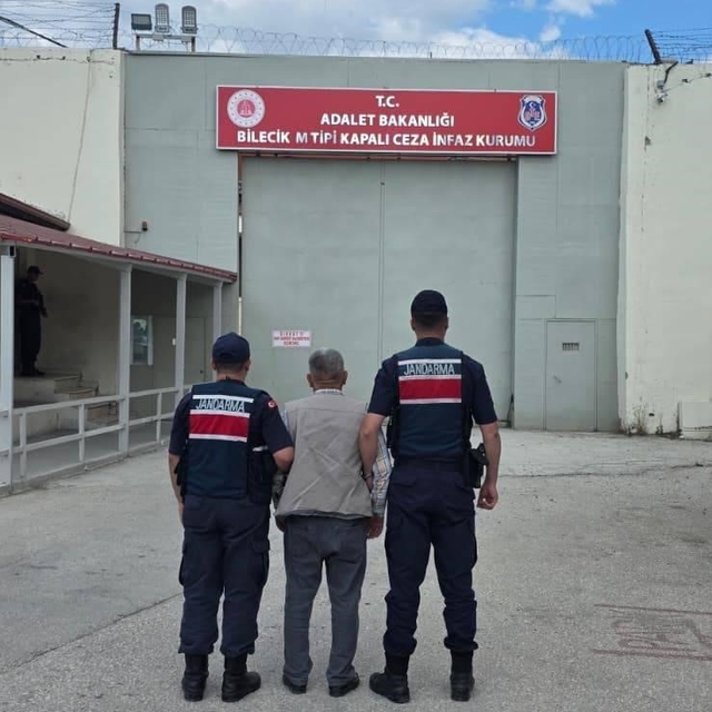 Bilecik'te 3 ay 22 gün hapis cezası bulunan şahıs yakalandı
