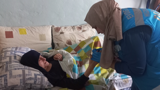 Düzce'de altı ayda 4 bin 417 hastaya evinde sağlık hizmeti verildi