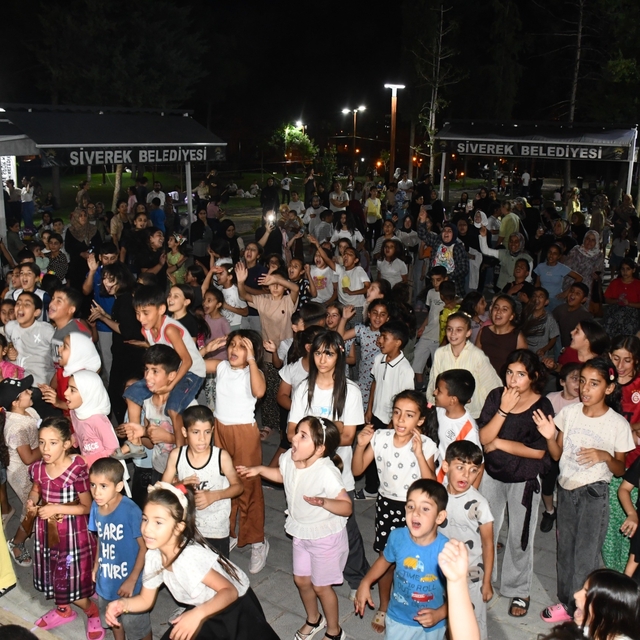 Siverek Kalesi'nde çocuklar ve aileleri karnaval coşkusunda buluştu