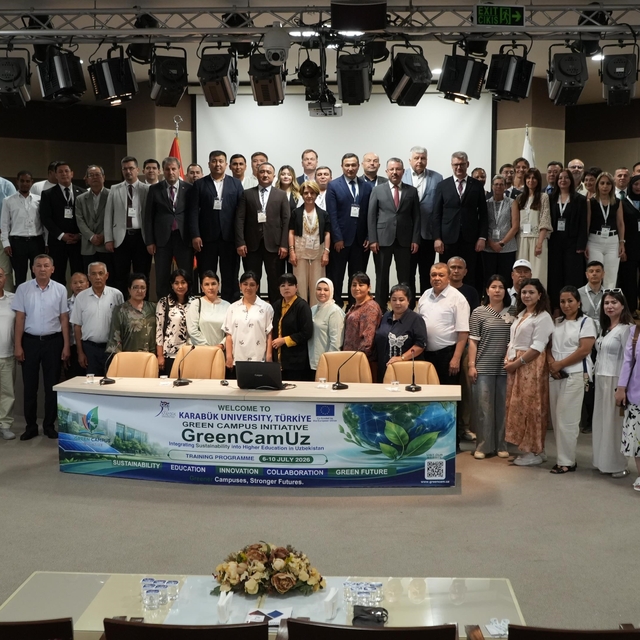 KBÜ Uluslararası GreenCamUz Eğitim Programı'nı ağırladı