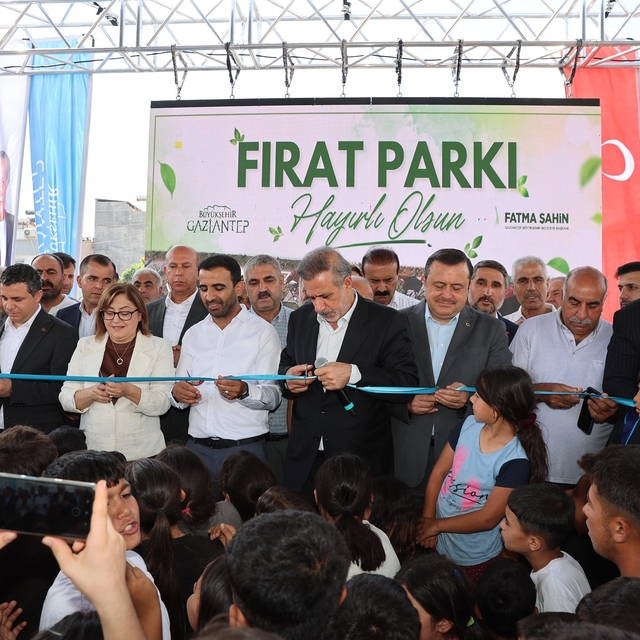 Hayat Projesi Fırat Mahallesi Parkı hizmete açıldı
