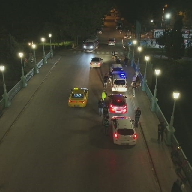 Eskişehir'de asayiş ve trafik uygulaması