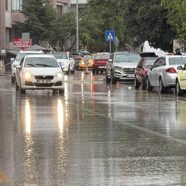 Bolu'da sağanak etkili oldu