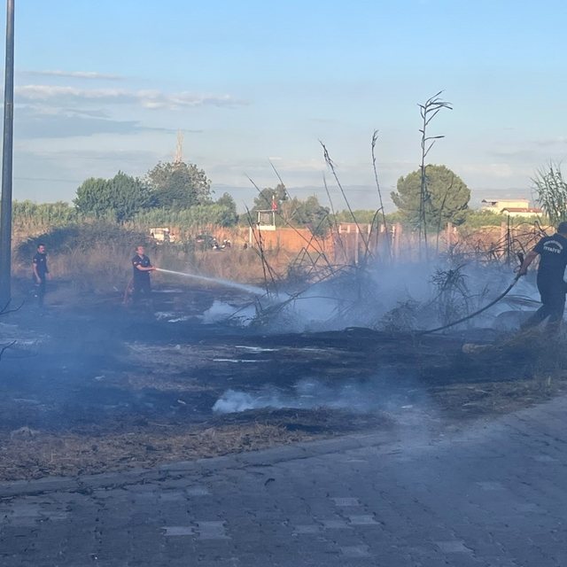 Kuru otlar tutuştu, alevler ağıla sıçradı