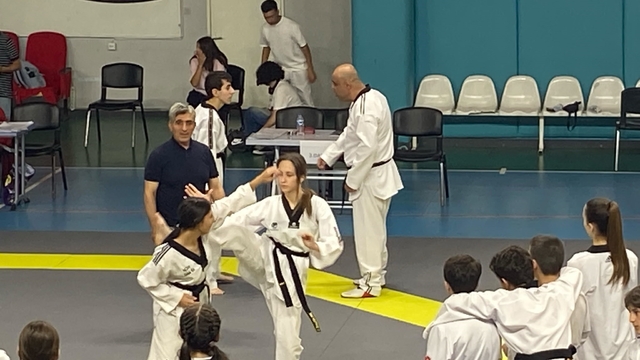 Oltulu taekwondocu Semanur Duran'dan büyük başarı: 18 yaşında ikinci DAN derecesi