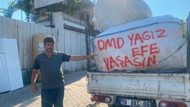 Kağıt toplayıcılarından DMD hastası Yağız Efe'ye anlamlı destek