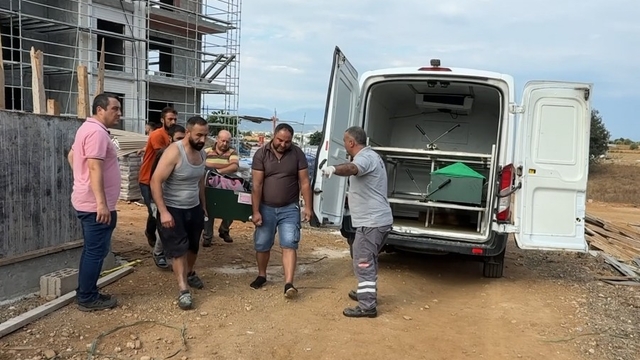 Antalya'da inşaatta üzerine beton blok düşen işçi hayatını kaybetti