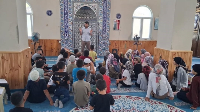 Söke'de Yaz Kur'an Kurslarında değerler eğitimi seminerleri devam ediyor