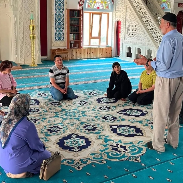 Bayburt'ta cami-engelli buluşması düzenlendi