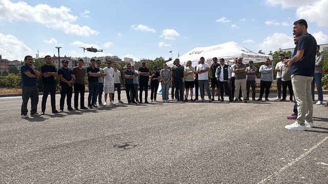 Gaziantep'te dron destekli habercilik eğitim programı yapıldı