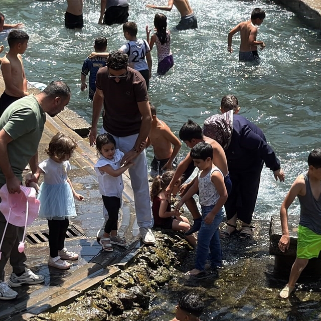 Diyarbakır'da çocuklar Anzele'ye akın etti